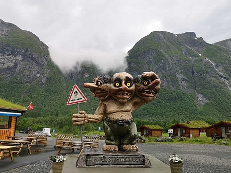 Geiranger Trollstigen in Norwegen